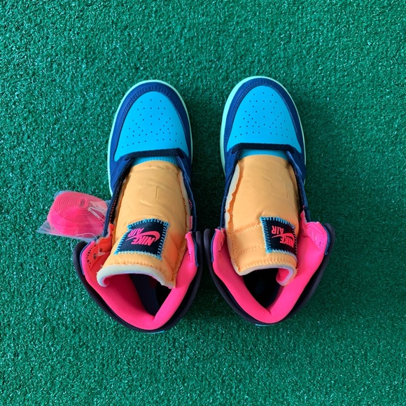 -Edm- 🍉Air Jordan 1 High ‘Royal Toe’ (WMNS 6) - Picture 6 of 10